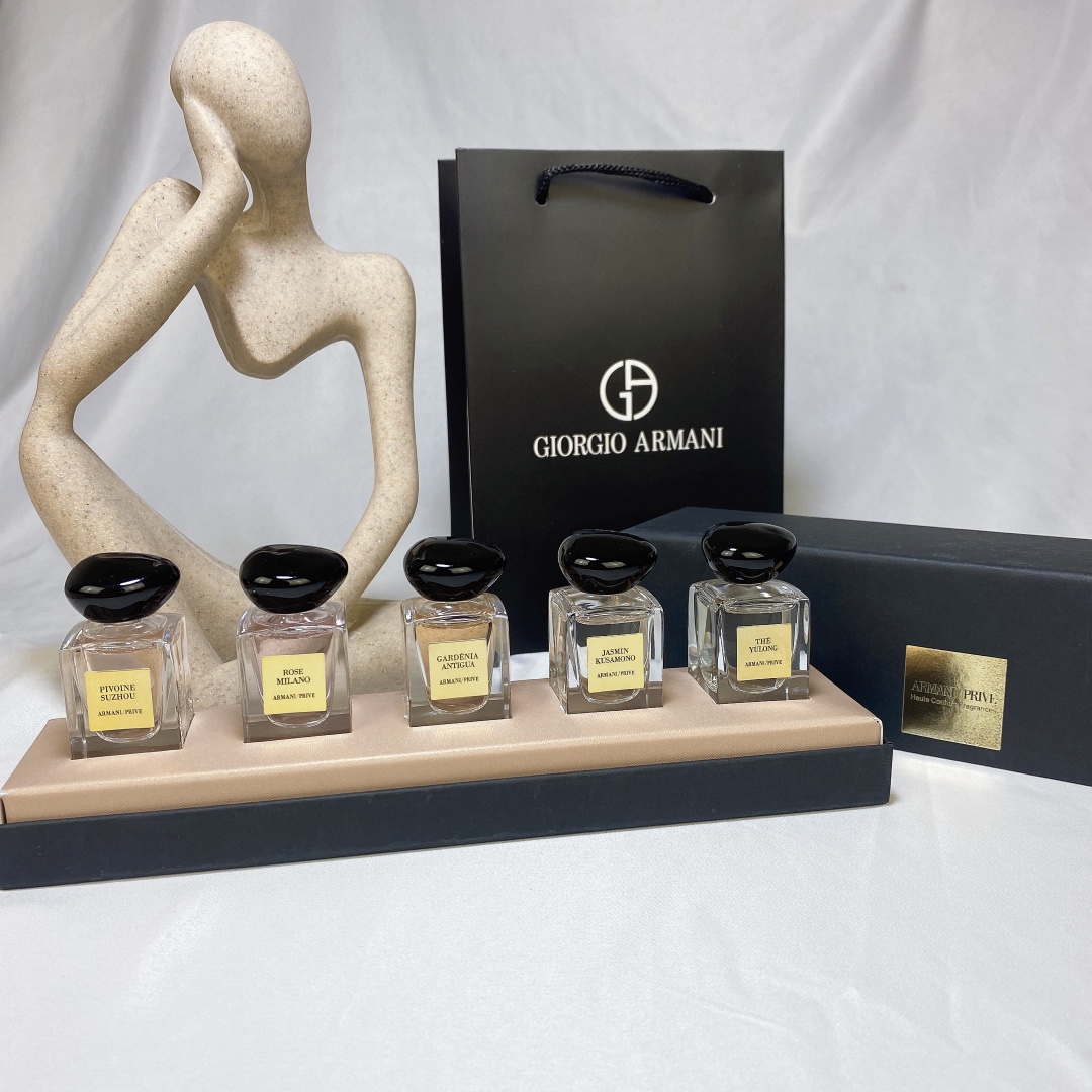 Armani 7.5ml*5pcs Set Mini Perfume  Long Lasting Smelling