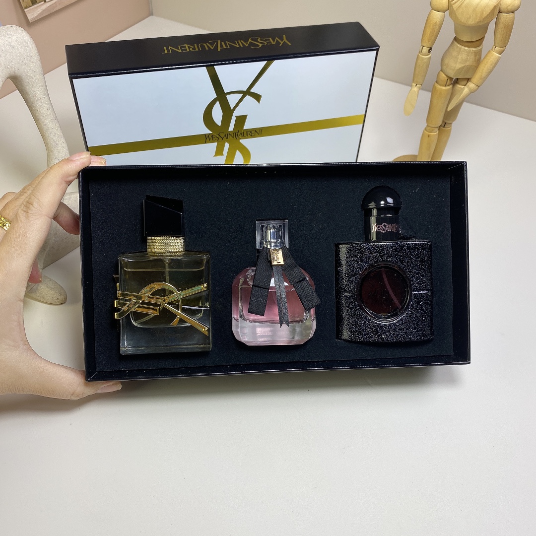 New YSL Medium Sample Perfume Three-piece Set  30ml